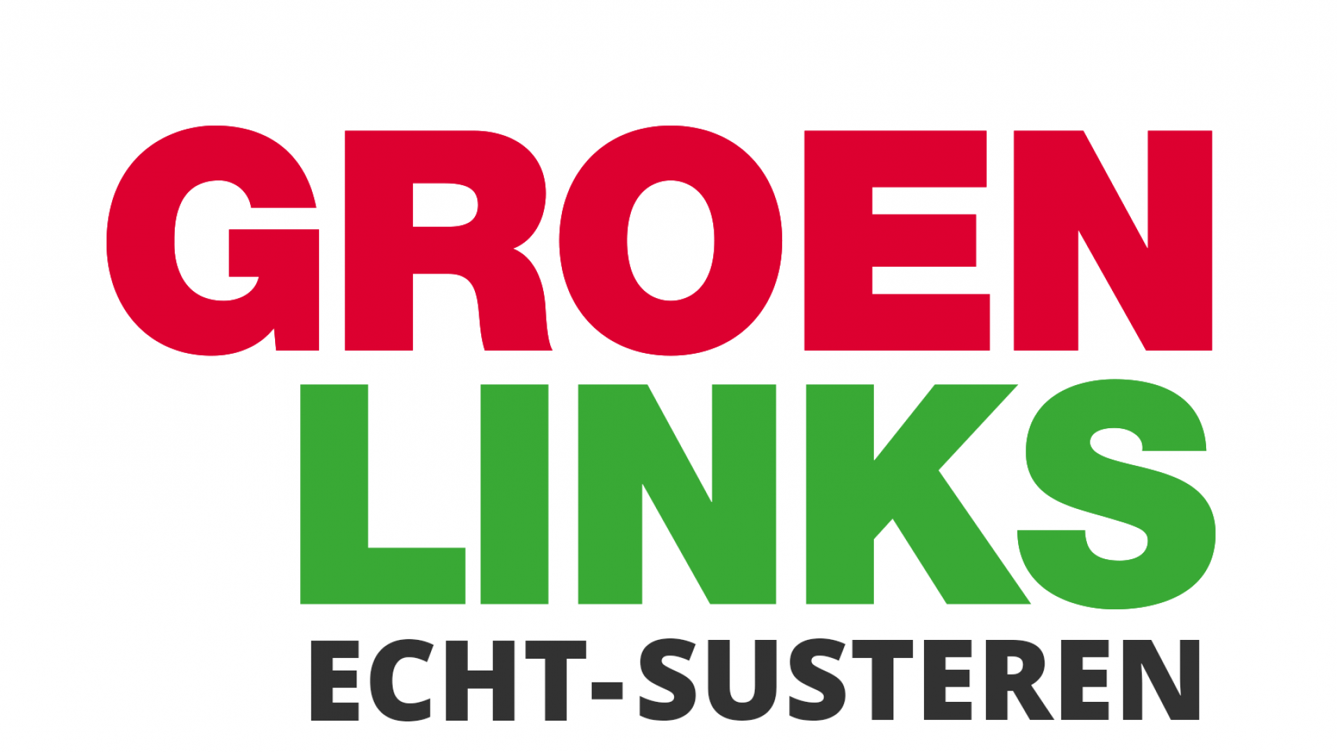 logo groenlinks echt-susteren